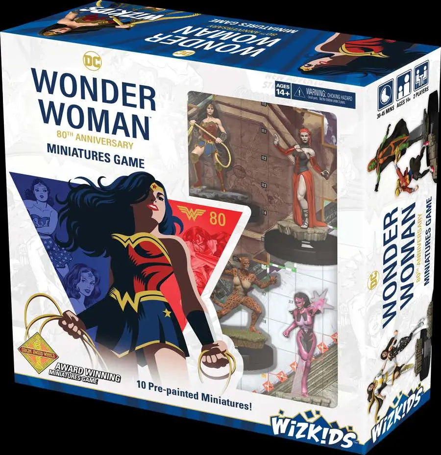 DCHC WONDER WOMAN 80th ANN. STARTER GAME WIZKIDS