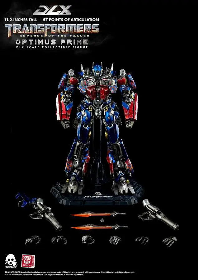 TRANSFORMERS REVENGE O/T FALL OPTIMUS DX THREEA TOYS/THREEZERO