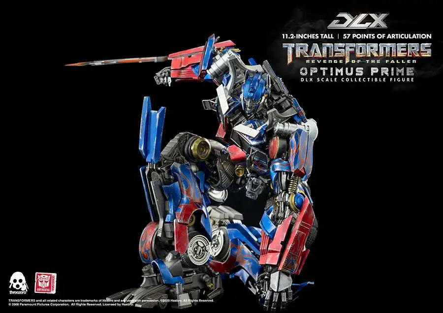 TRANSFORMERS REVENGE O/T FALL OPTIMUS DX THREEA TOYS/THREEZERO