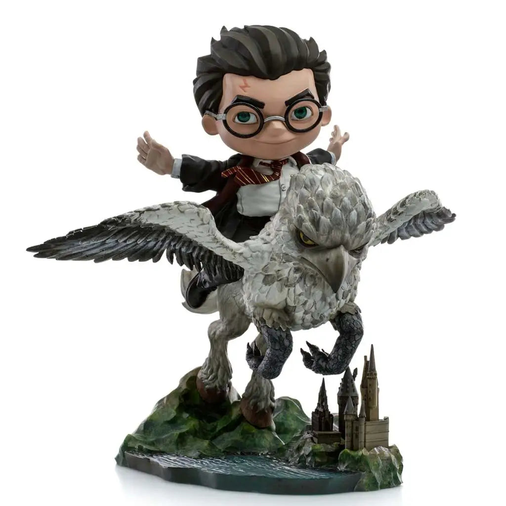 HARRY POTTER + BUCKBEAK MINICO IRON STUDIOS