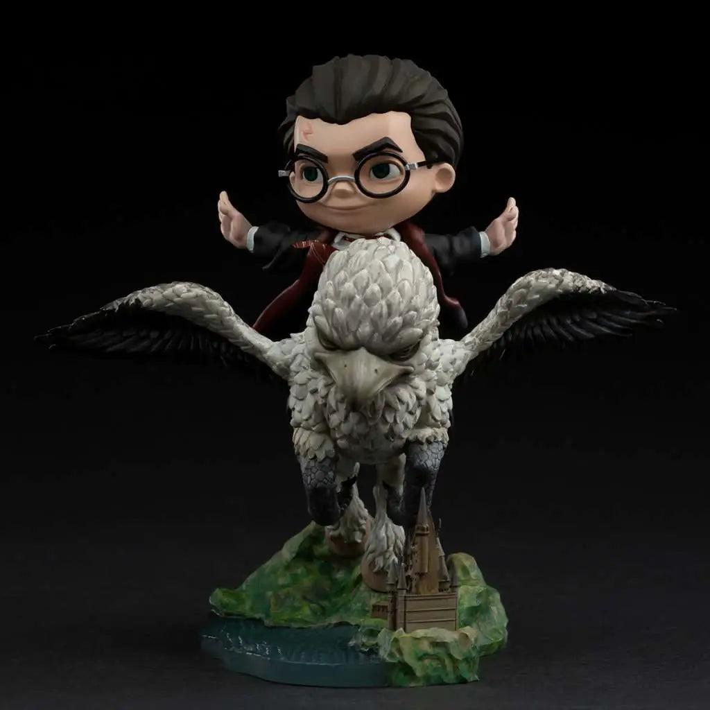 HARRY POTTER + BUCKBEAK MINICO IRON STUDIOS