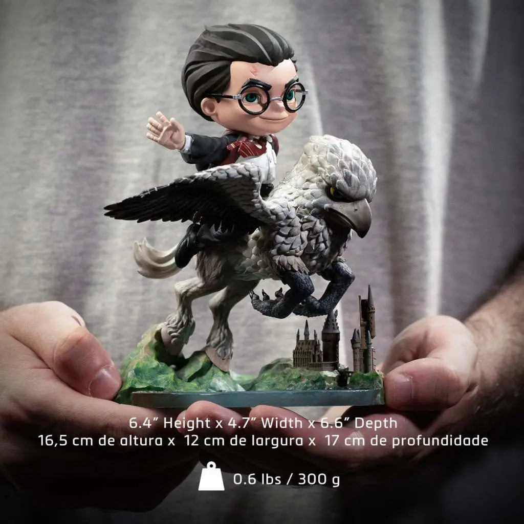 HARRY POTTER + BUCKBEAK MINICO IRON STUDIOS