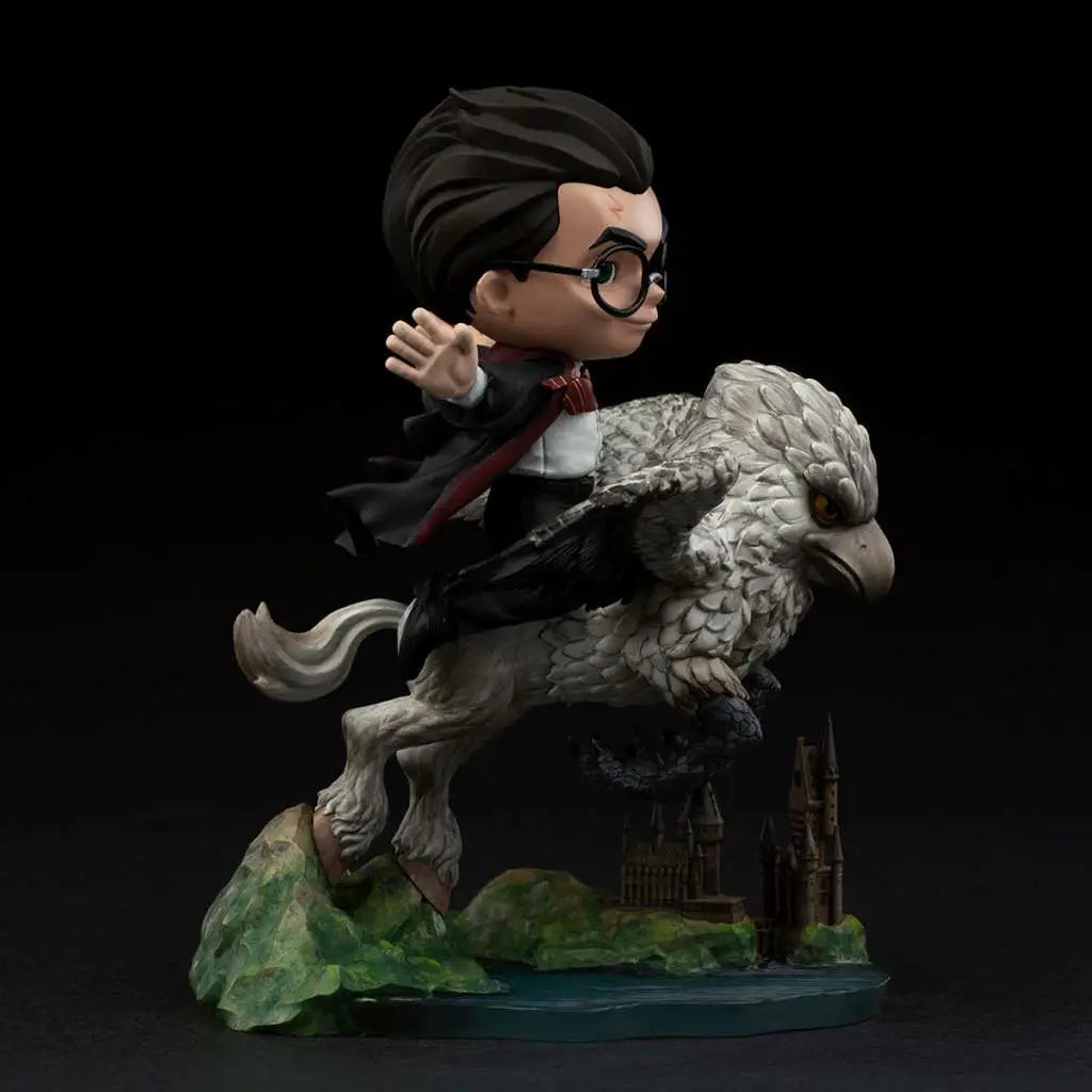 HARRY POTTER + BUCKBEAK MINICO IRON STUDIOS