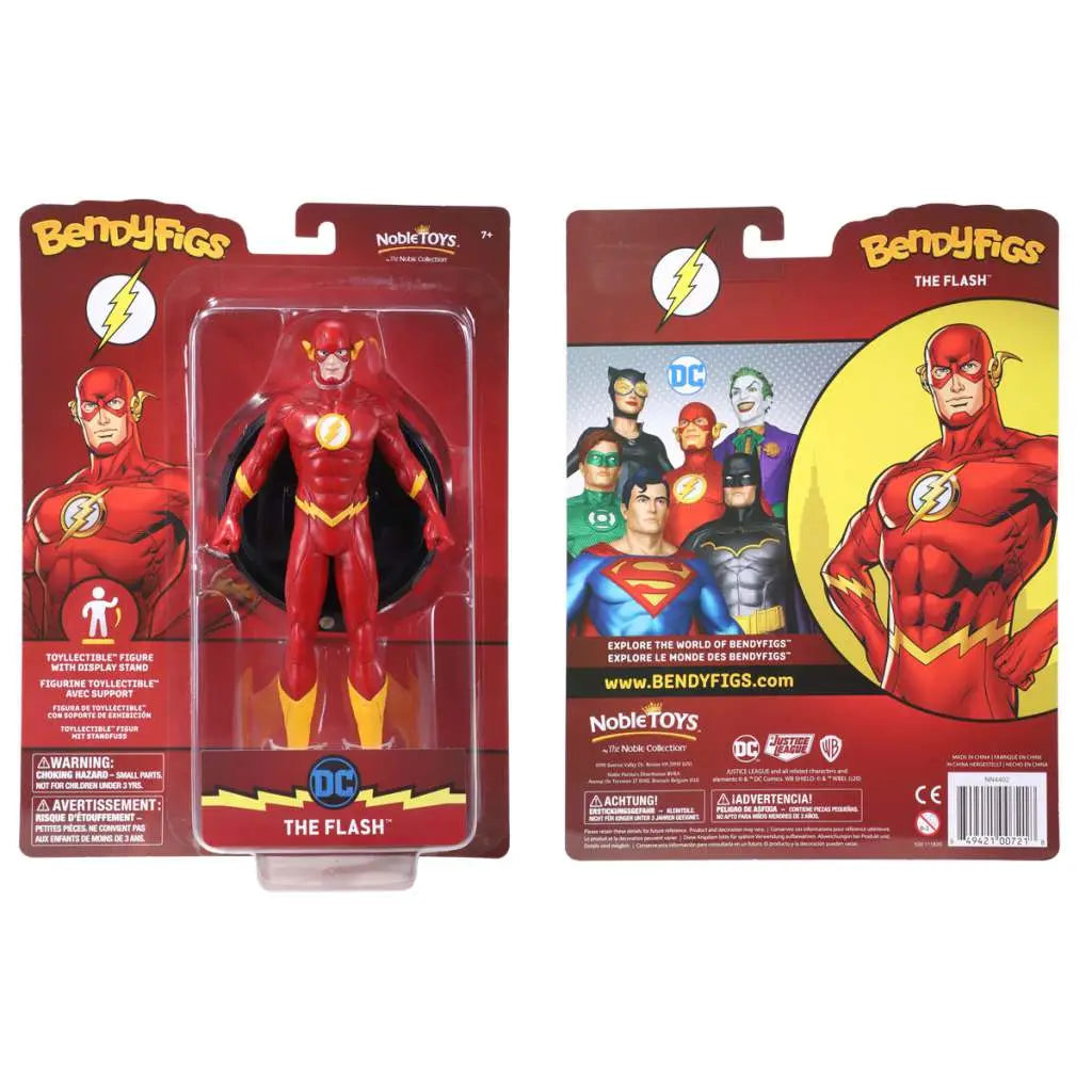 DC COMICS FLASH BENDYFIG NOBLE COLLECTIONS