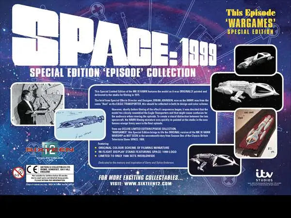 SPACE 1999 WARGAMES WHITE HAWK SPEC EDIT SIXTEEN 12