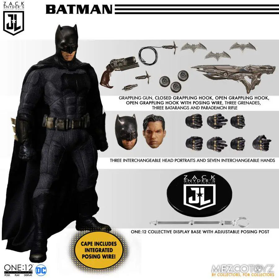 ONE12 COLL SNYDER JUSTICE LEAGUE DLX SET MEZCO TOYS