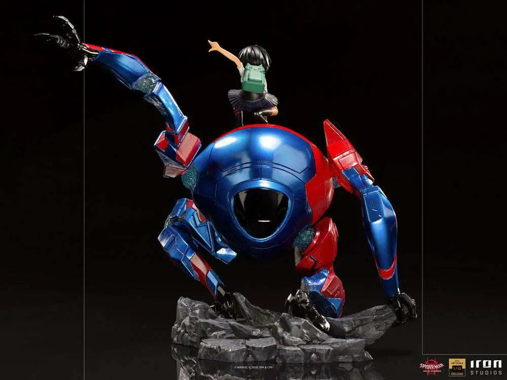 SPIDERVERSE PENI PARKER + SP//DR STATUE IRON STUDIOS