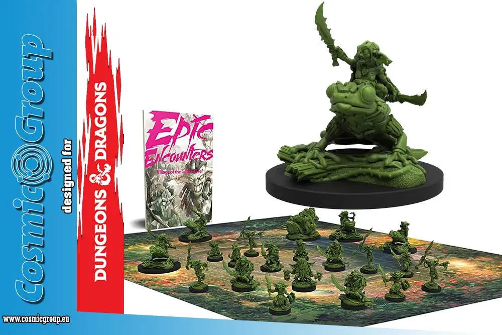 EPIC ENCOUNTERS VILLAGE OF GOBLIN CHIEF STEAMFORGED GAMES
