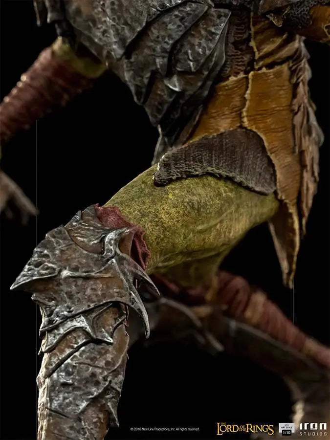 LOTR SWORDSMAN ORC 1/10 ART STATUE IRON STUDIOS