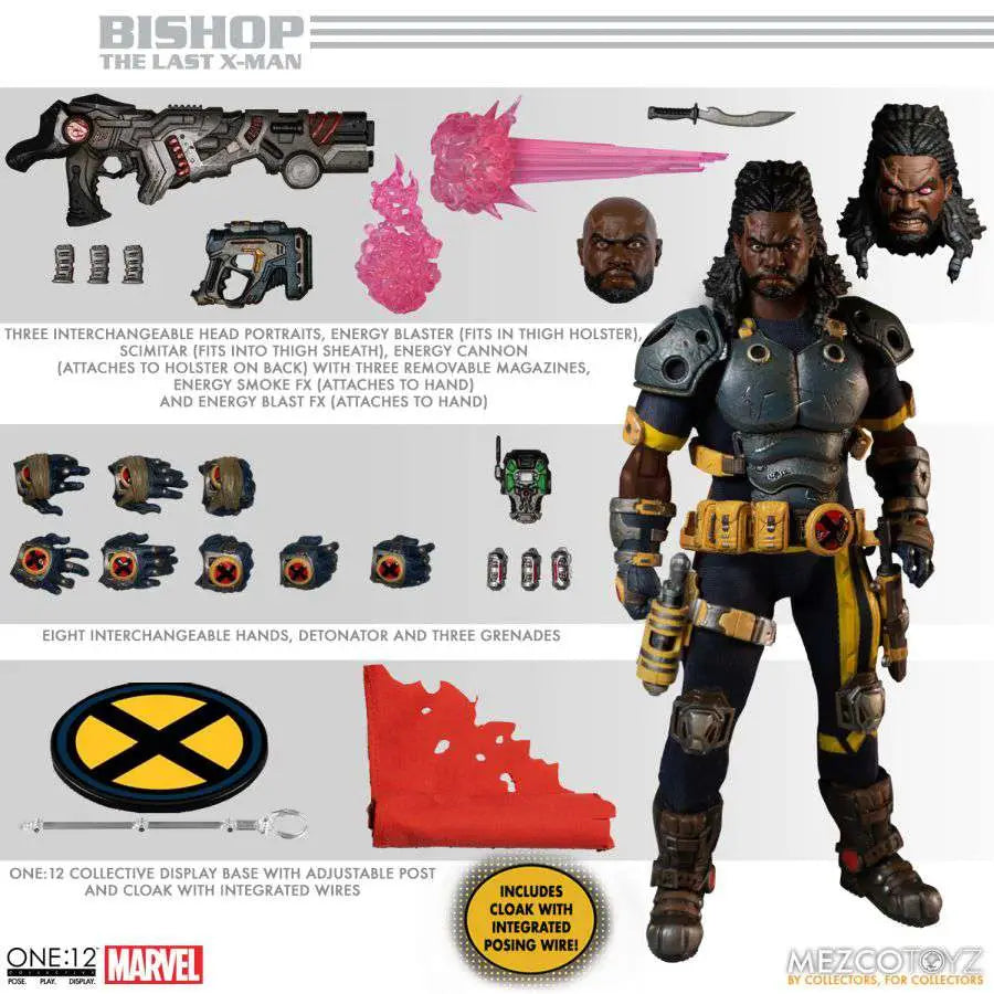 ONE 12 COLLECTIVE BISHOP AF MEZCO TOYS