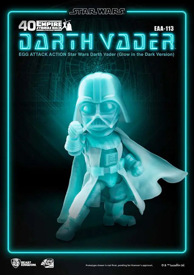 SW EGG AA DARTH VADER GLOW I/T DARK VER BEAST KINGDOM