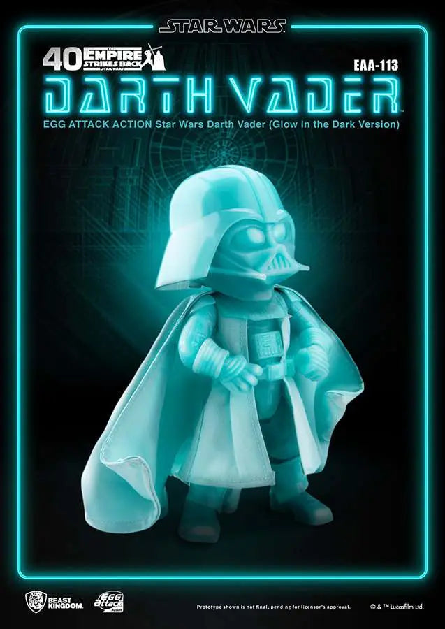 SW EGG AA DARTH VADER GLOW I/T DARK VER BEAST KINGDOM