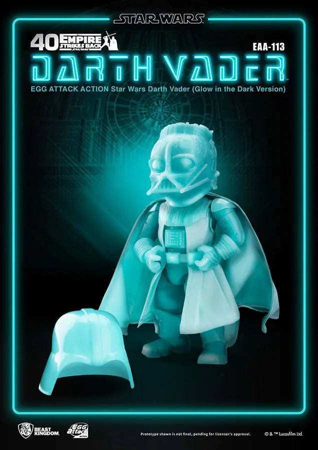 SW EGG AA DARTH VADER GLOW I/T DARK VER BEAST KINGDOM