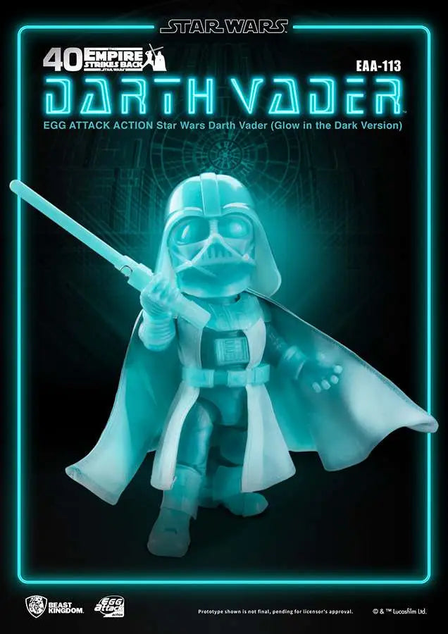 SW EGG AA DARTH VADER GLOW I/T DARK VER BEAST KINGDOM