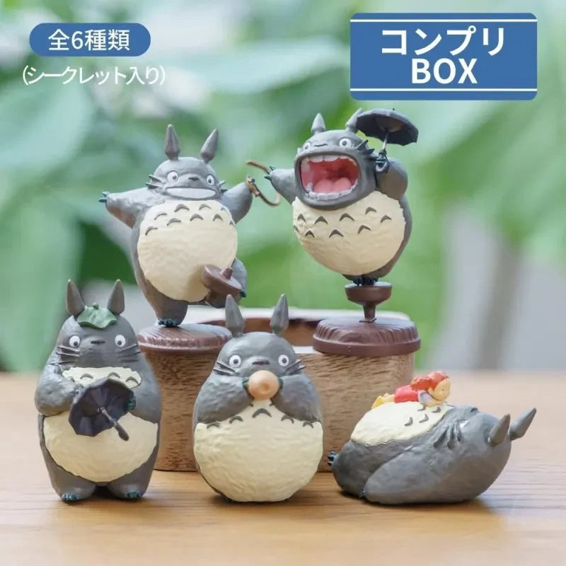 MY NEIGHBOR TOTORO FIGURES ASSORTMENT 02 DISPLAY BOX (6) STUDIO GHIBLI