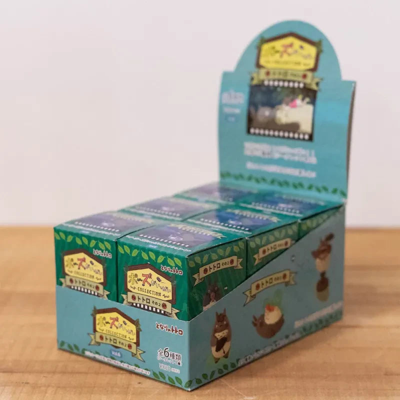 MY NEIGHBOR TOTORO FIGURES ASSORTMENT 02 DISPLAY BOX (6) STUDIO GHIBLI