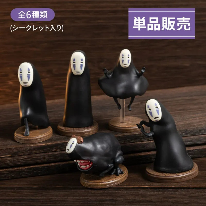 SPIRITED AWAY NO FACE FIGURES ASST (6) STUDIO GHIBLI