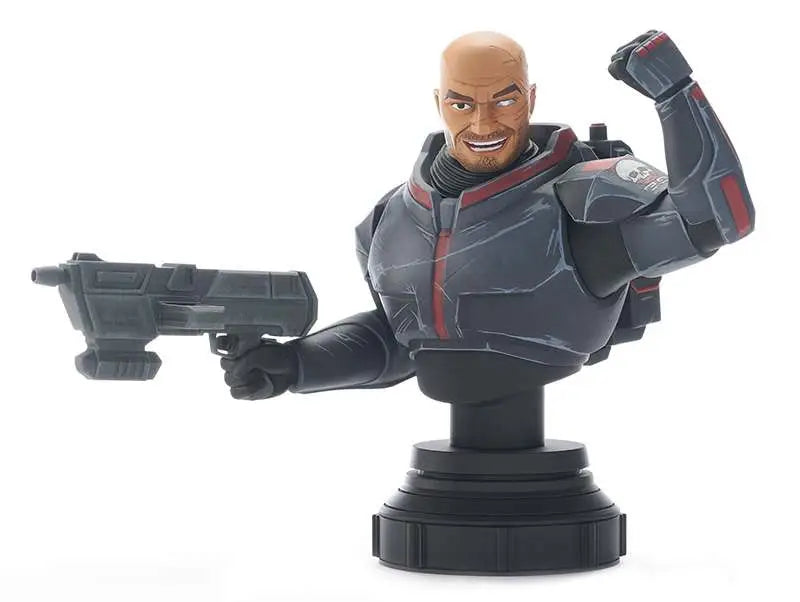 STAR WARS CLONE WARS WRECKER 1/7 BUST DIAMOND SELECT