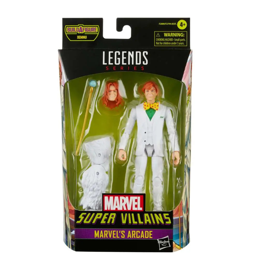 MARVEL LEGENDS VILLAINS ARCADE AF HASBRO