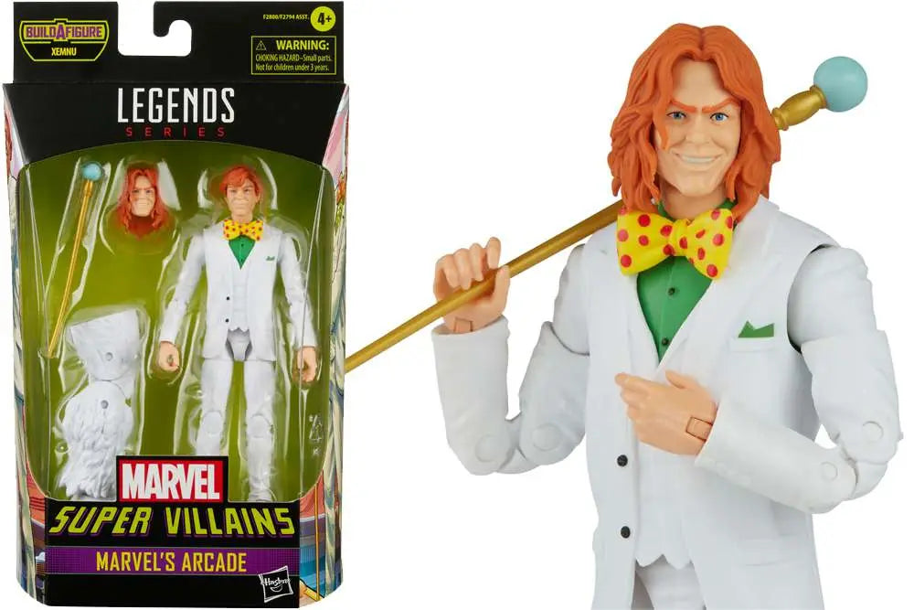 MARVEL LEGENDS VILLAINS ARCADE AF HASBRO