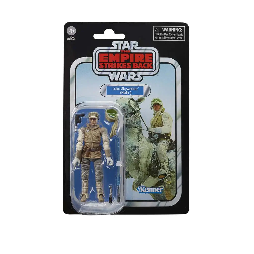 SW VINTAGE LUKE SKYWALKER HOTH AF HASBRO