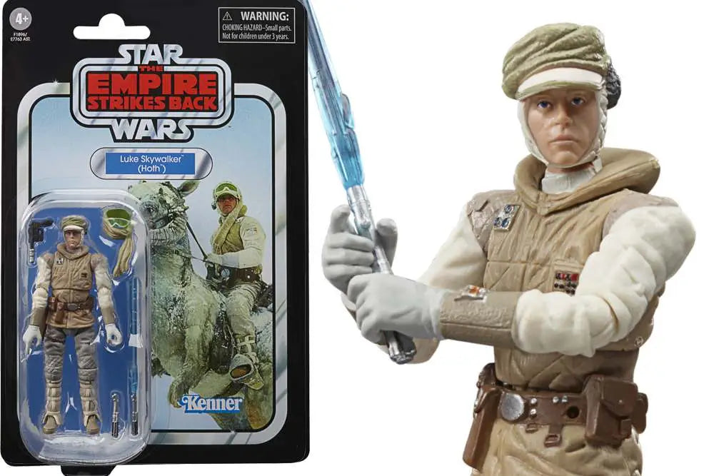SW VINTAGE LUKE SKYWALKER HOTH AF HASBRO