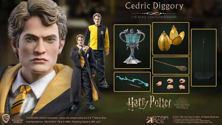 HP CEDRIC DIGGORY DELUXE 1/6 STAR ACE