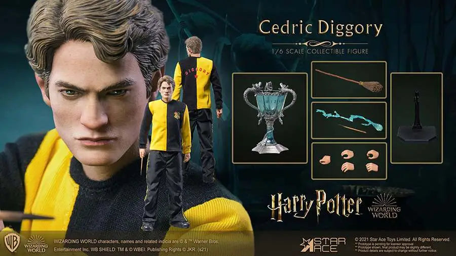 HP CEDRIC DIGGORY 1/6 ACTION FIGURE STAR ACE