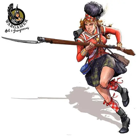 54 mm FIONA FROM 42ND HIGLANDERS HOT AND DANGEROUS