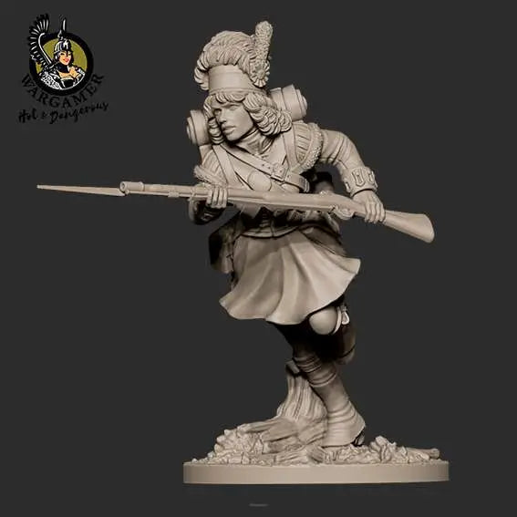 54 mm FIONA FROM 42ND HIGLANDERS HOT AND DANGEROUS