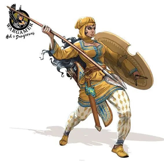 54 mm DARYA THE IMMORTAL HOT AND DANGEROUS