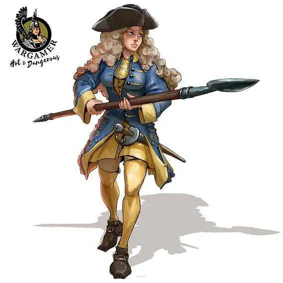 54 mm ASTRID FROM SWEDISH INFANTRY HOT AND DANGEROUS
