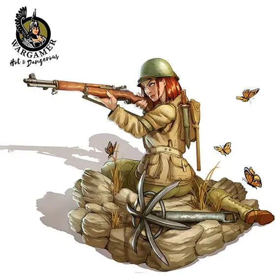 54 mm BETTY THE RANGER HOT AND DANGEROUS
