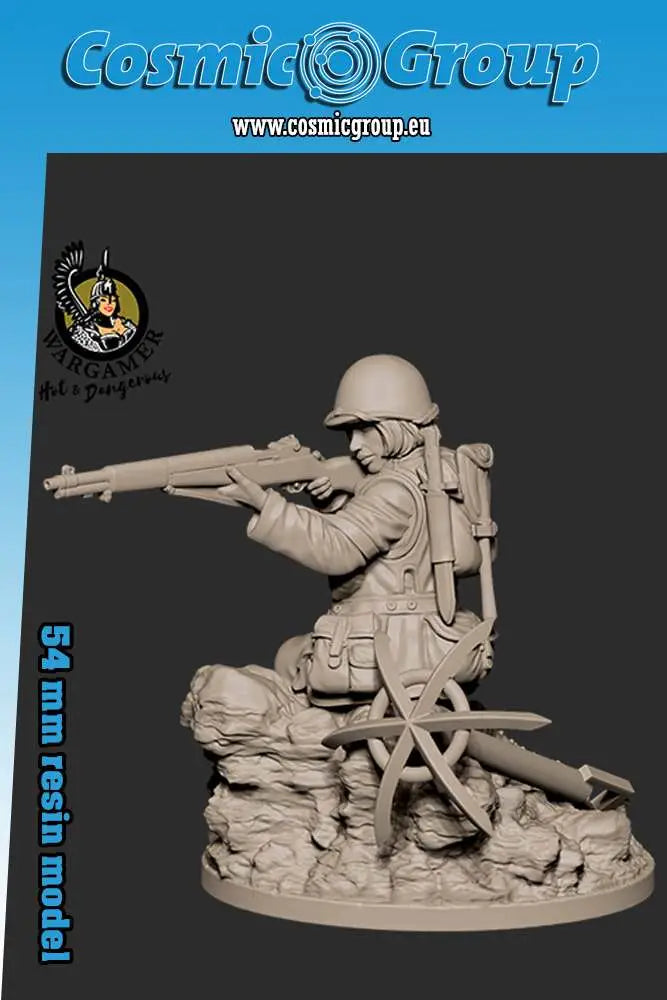 54 mm BETTY THE RANGER HOT AND DANGEROUS