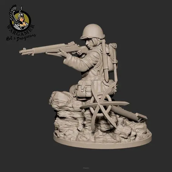 54 mm BETTY THE RANGER HOT AND DANGEROUS