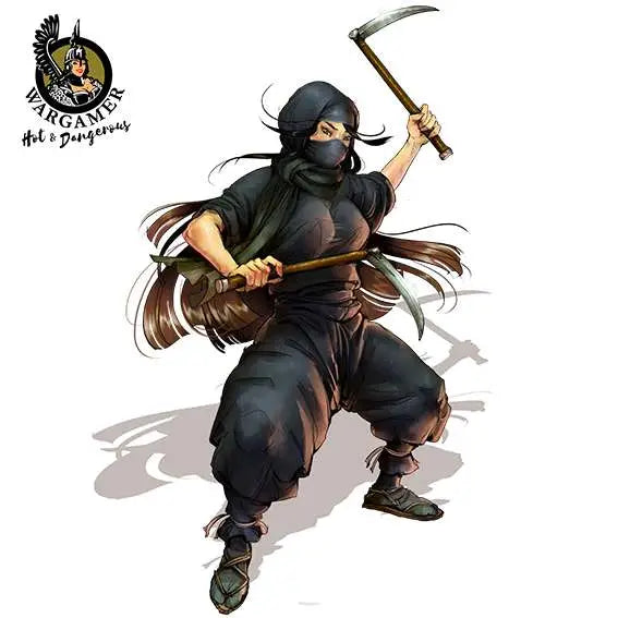 54 mm FUJIKO THE NINJA HOT AND DANGEROUS