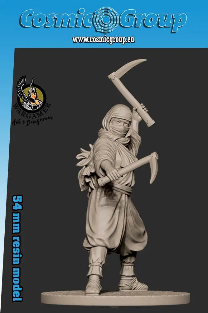 54 mm FUJIKO THE NINJA HOT AND DANGEROUS
