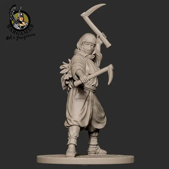 54 mm FUJIKO THE NINJA HOT AND DANGEROUS