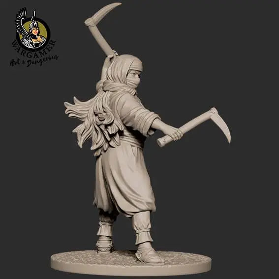 54 mm FUJIKO THE NINJA HOT AND DANGEROUS