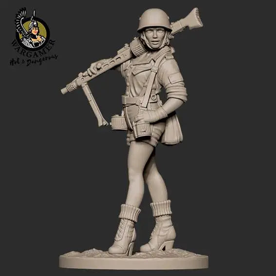54 mm JOHANNA DUST 1947 GIRL HOT AND DANGEROUS