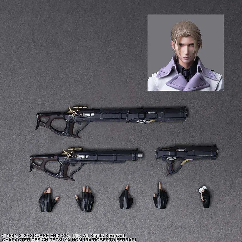 FF VII REMAKE RUFUS SHINRA PLAY ARTS KAI SQUARE ENIX