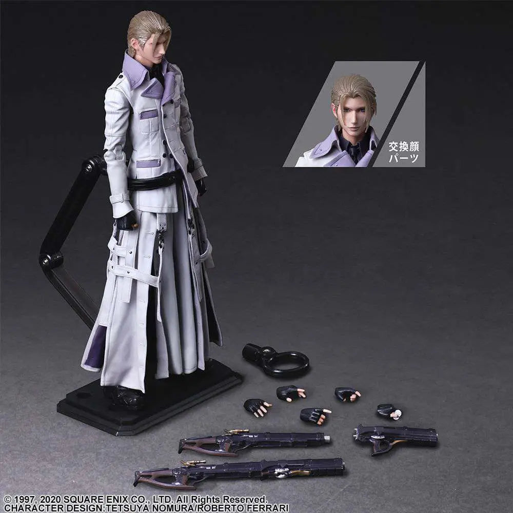 FF VII REMAKE RUFUS SHINRA PLAY ARTS KAI SQUARE ENIX