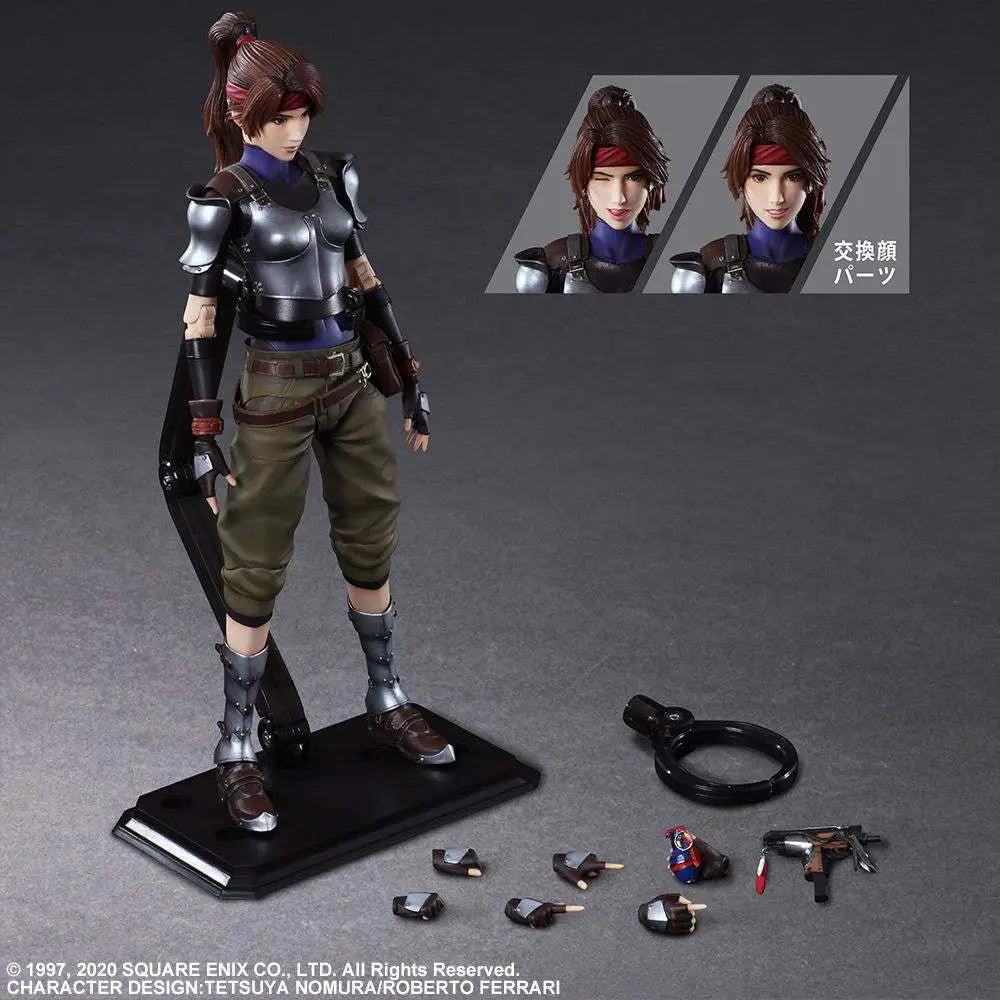 FF VII REMAKE JESSIE PLAY ARTS KAI SQUARE ENIX