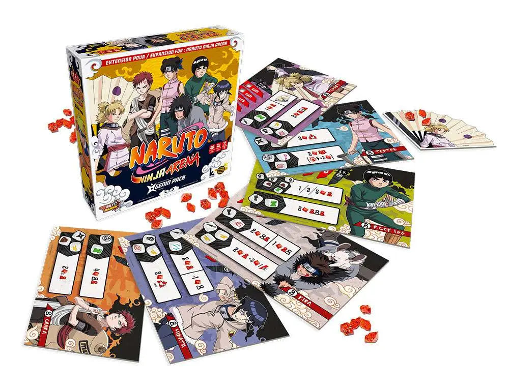 NARUTO NINJA ARENA GAME GENIN EXPANSION DON T PANIC GAMES