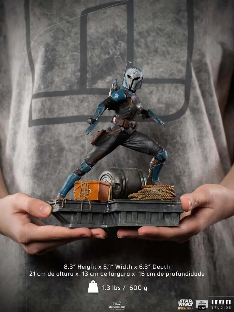 THE MANDALORIAN BO-KATAN 1/10 STATUE IRON STUDIOS