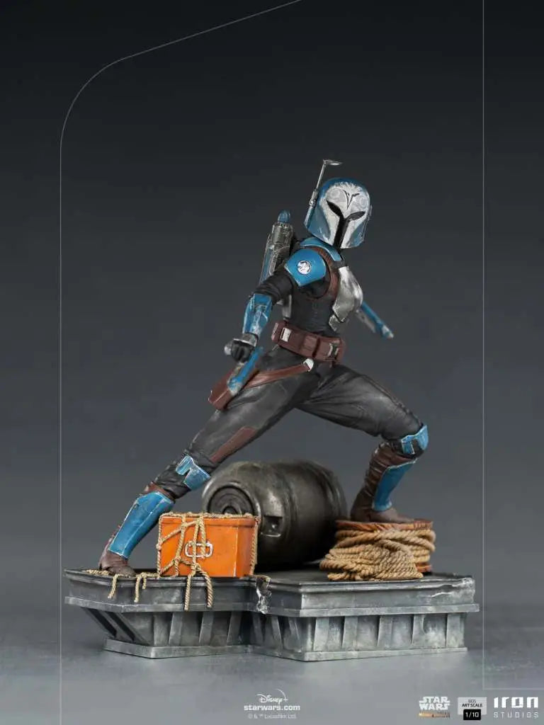THE MANDALORIAN BO-KATAN 1/10 STATUE IRON STUDIOS