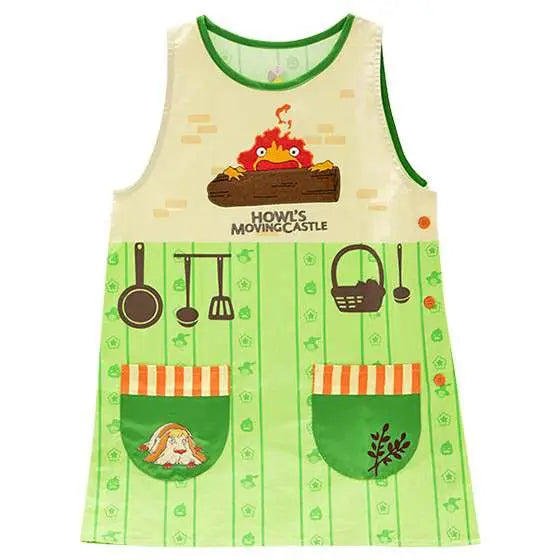 HOWL'S MOVING CASTLE CALCIFER APRON STUDIO GHIBLI