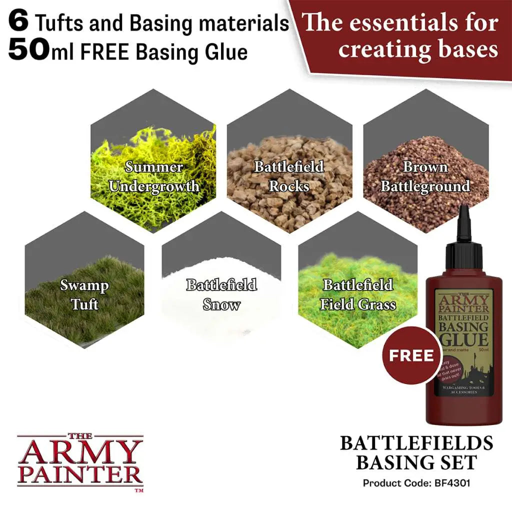 BATTLEFIELDS BASING SET ARMY PAINTER