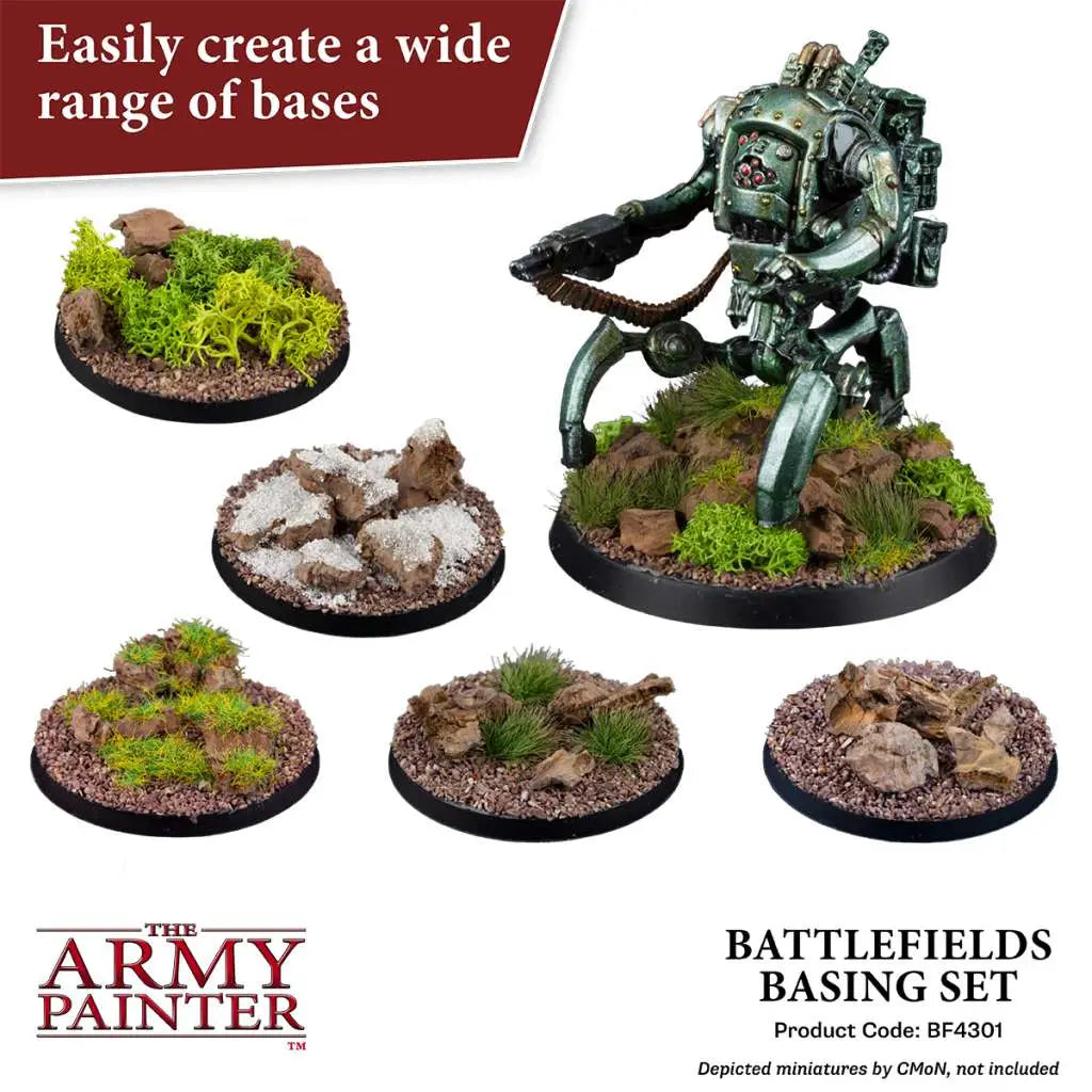 BATTLEFIELDS BASING SET ARMY PAINTER