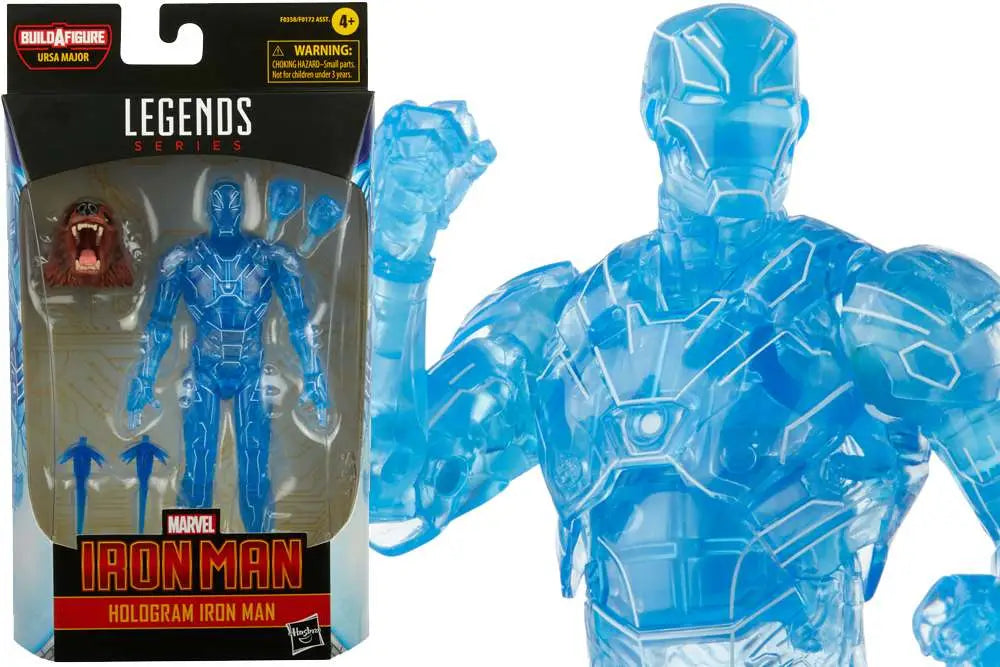 MARVEL LEGENDS HOLOGRAM IRON MAN AF HASBRO